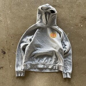 Obey Hoodie Sweatshirt Mens Medium Gray Worldwide Propaganda Logo Back
